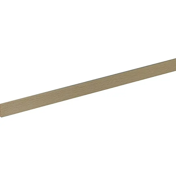 Profiles and more Pravokutna letva - 0,95 m x 16 mm x 3 mm, Bukva, Neobrađeno - Pogled s lijeve strane