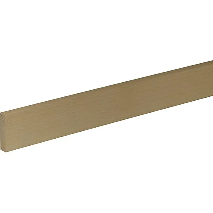 Profiles and more Pravokutna letva - 0,95 m x 40 mm x 10 mm, Bukva, Neobrađeno - Pogled s lijeve strane