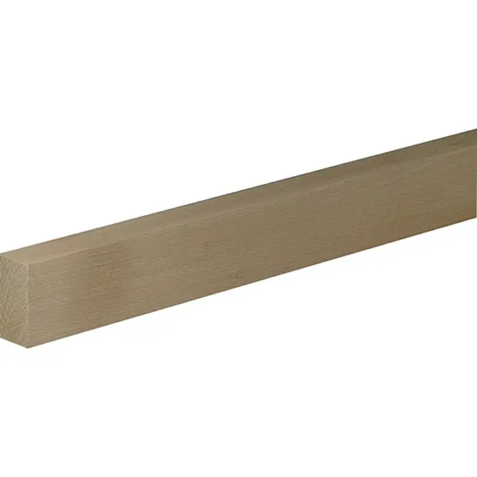 Profiles and more Pravokutna letva - 0,95 m x 40 mm x 20 mm, Bukva, Neobrađeno - Pogled s lijeve strane