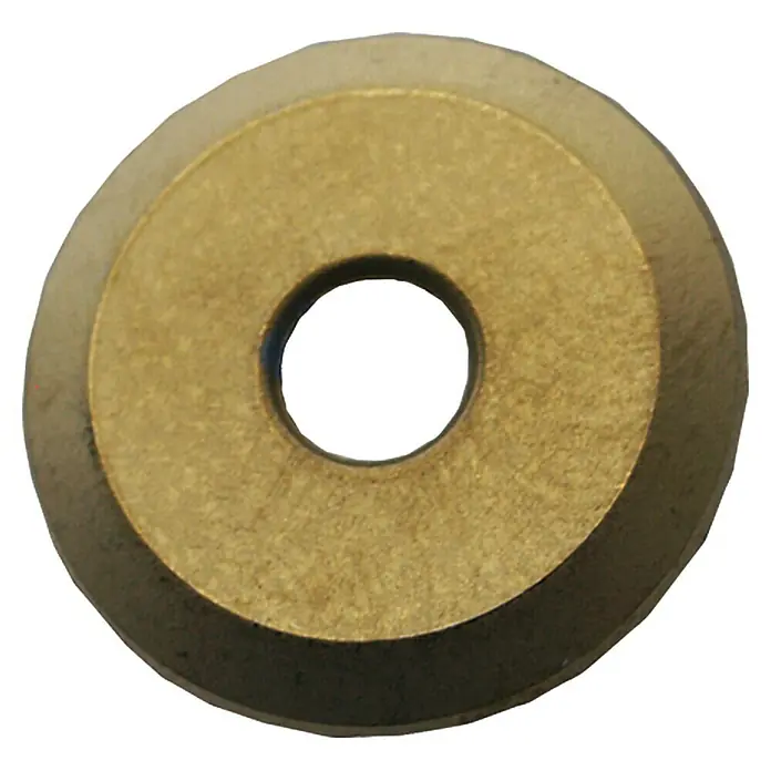 Heka Ersatzrädchen TITAN - 20 x 5 x 3 mm, Gold - Vorderansicht