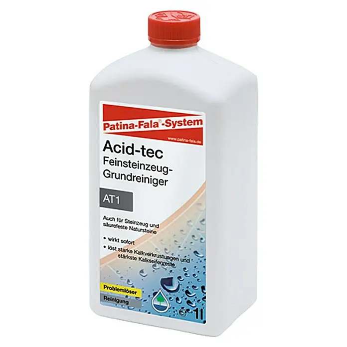 Patina-Fala Grundreiniger Acid-Tec - 1 l, Materialeignung: Fliesen