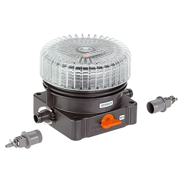 Gardena Micro-Drip Uređaj za doziranje gnojiva - Promjer: 4,6 mm, Veličina priključka: ³⁄₁₆″ - Pogled s desne strane