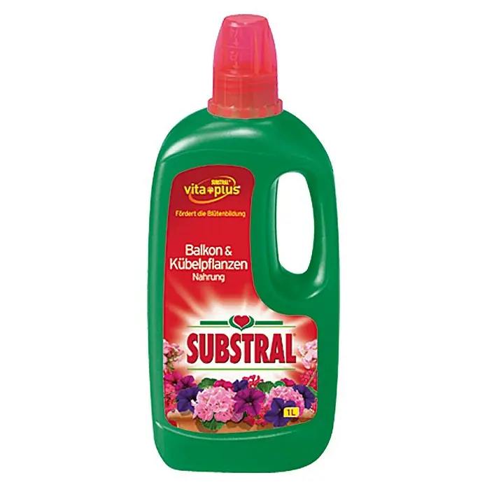 Substral Balkon- & Kübelpflanzen-Nahrung - 1 l - Vorderansicht