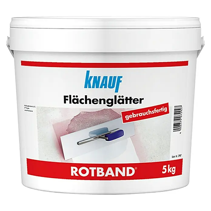 Knauf Rotband Flächenglätter - 5 kg