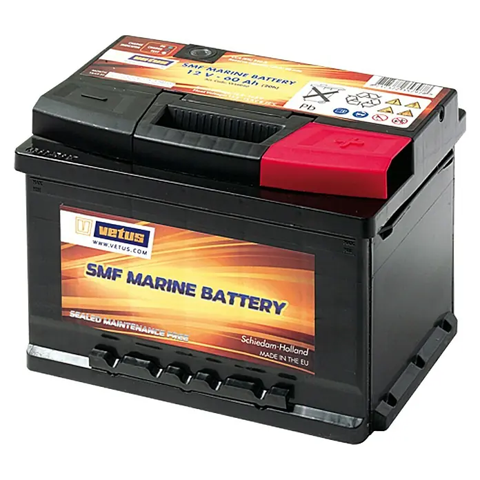 Vetus Bootsbatterie SMF - 60 Ah, 12 V