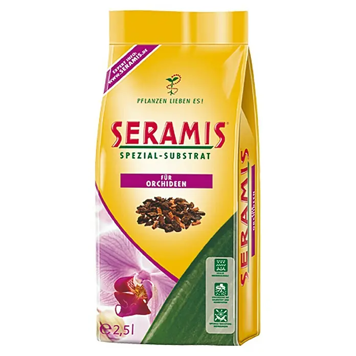 Seramis Orchideen-Granulat für Orchideen - 2,5 l - Vorderansicht