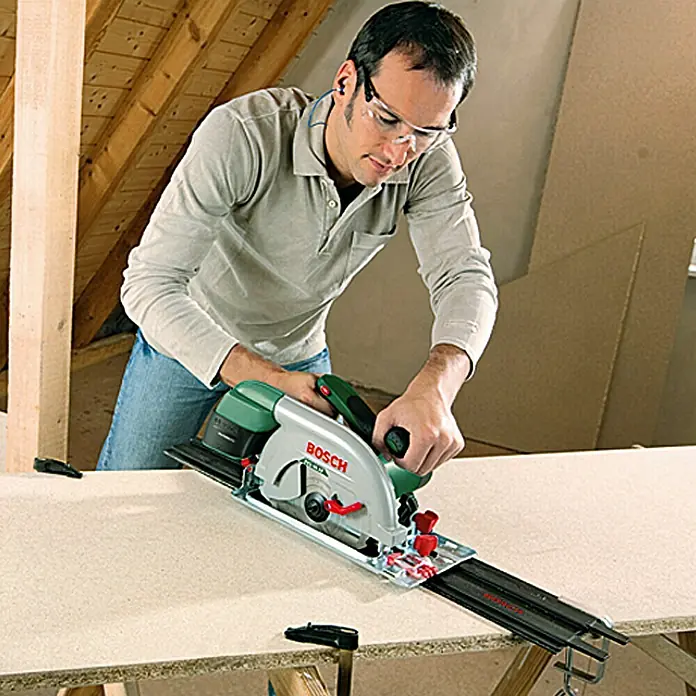 Bosch Handkreissäge PKS 66 AF - 1.600 W, Ø 190 mm, 5.000 U/min