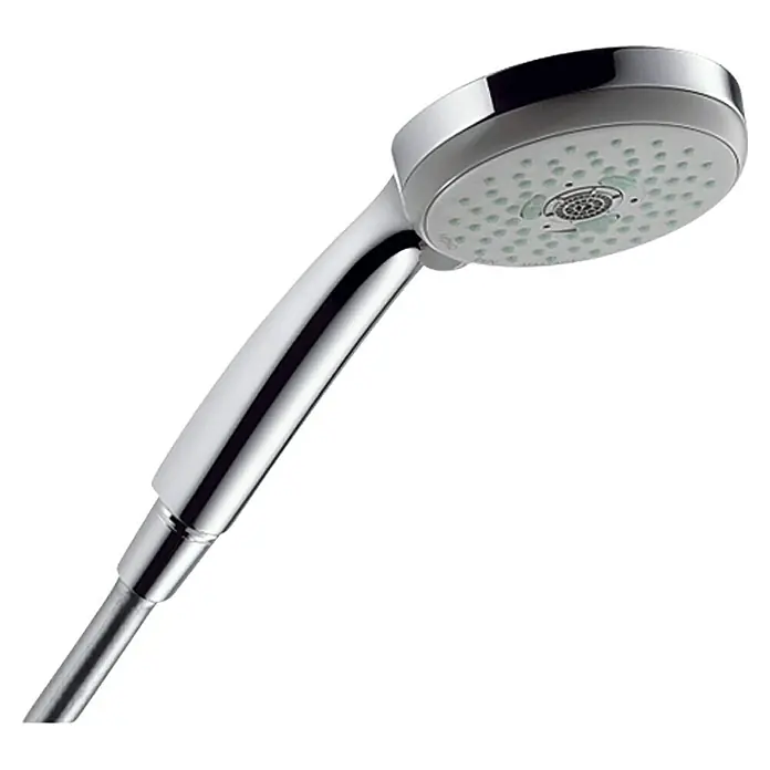 Hansgrohe Kézi zuhany Croma 100 Multi - Funkciók száma: 3 db, Átmérő: 10 cm, króm - Elülső nézet