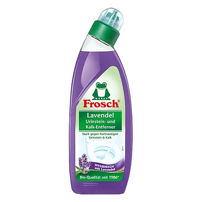 Frosch Urin- & Kalksteinentferner Lavendel - 750 ml, Schräghalsflasche - Vorderansicht