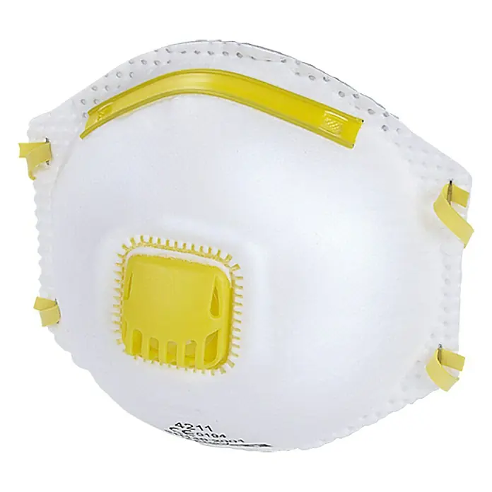Wisent Feinstaubmaske - FFP1 V, 3 Stk., Mit Ventil - Vorderansicht