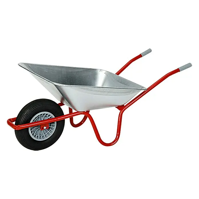 Bauschubkarre T85-K - Fassungsvermögen: 85 l, Material Wanne: Stahl
