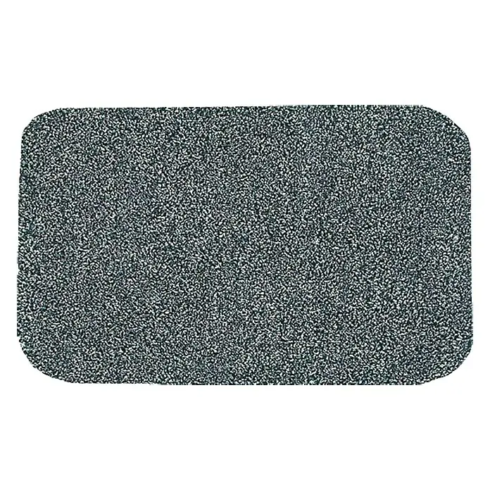 Astra Fußmatte Entra Saugaktiv - Uni, Anthrazit, 60 x 75 cm, Material Nutzschicht: 100 % Baumwolle - Ansicht von oben