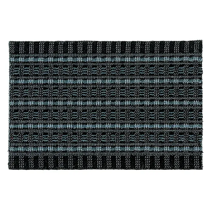 Astra Fußmatte Poly Brush - Schwarz, 40 x 60 cm, 100 % Polypropylen - Ansicht von oben