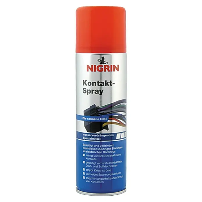 Nigrin Kontakt sprej - 250 ml - Pogled sprijeda