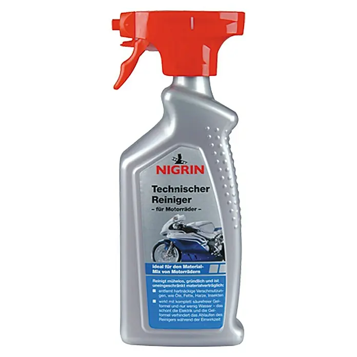 Nigrin Motorrad-Reiniger - 500 ml - Vorderansicht