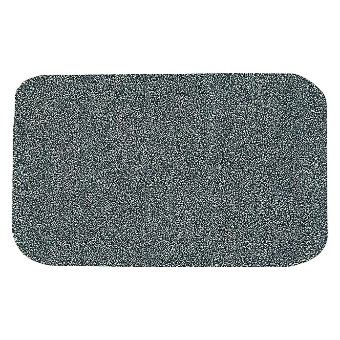 Astra Fußmatte Entra Saugaktiv - Uni, Anthrazit, 75 x 130 cm, Material Nutzschicht: 100 % Baumwolle - Ansicht von oben