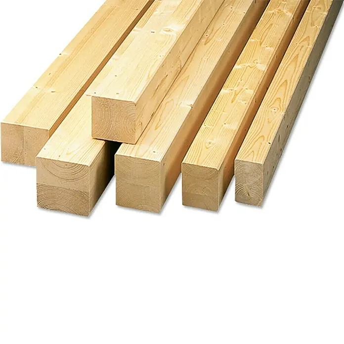 Leimbinder Si - Fichte, Max. Zuschnittsmaß: 6 m, Breite: 10 cm, Stärke: 20 cm, Gehobelt - Ansicht von oben