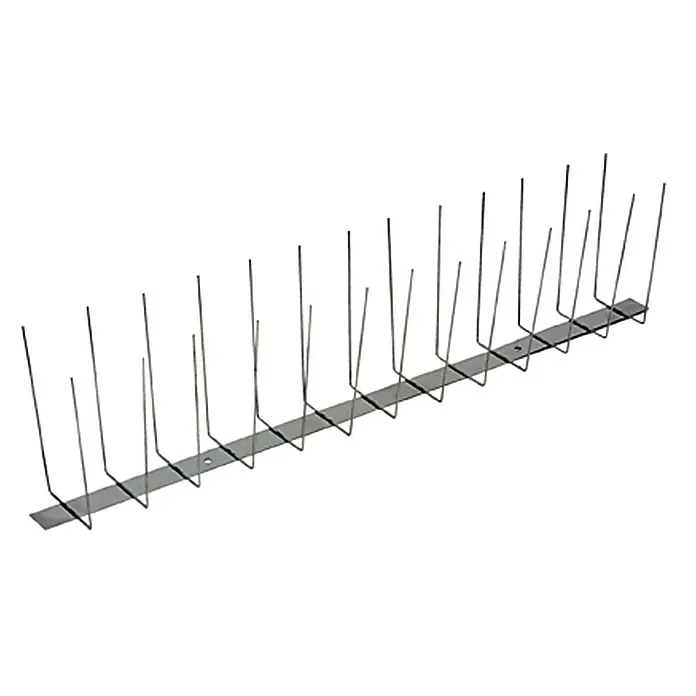 Sarei Taubenschutz Typ 3 - 50 x 20 x 11 cm, Zweireihig - Vorderansicht