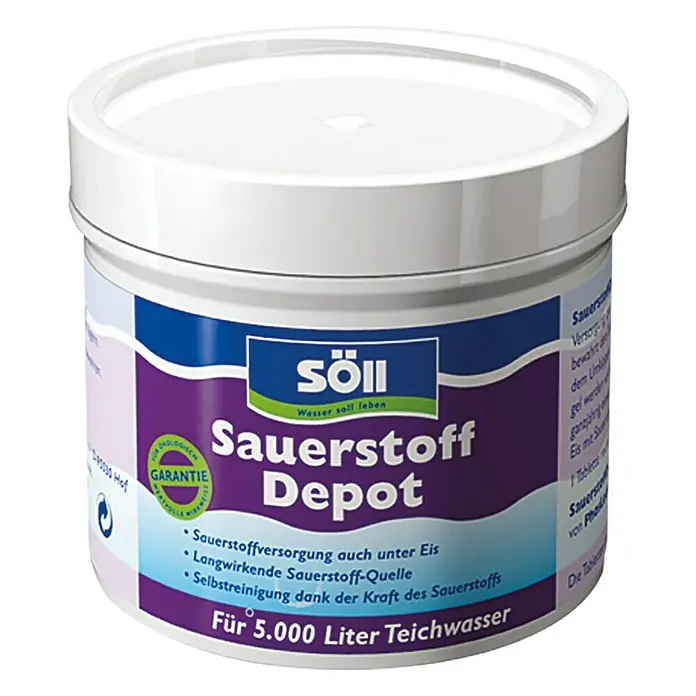 Söll Sauerstoffdepot-Tabs - 10 Tabs - Vorderansicht