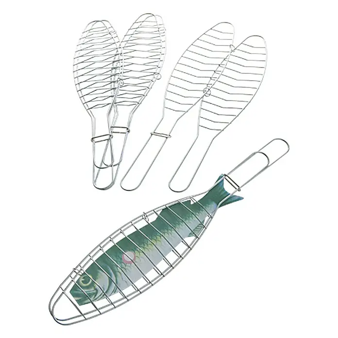 Grillstar Pekač ribe - Duljina: 41 cm, 4 kom - Pogled sprijeda