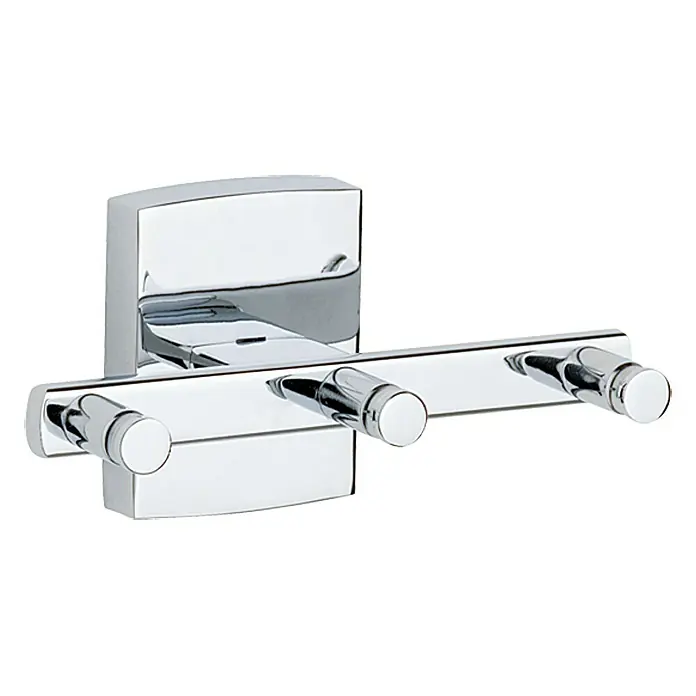 Tesa Držač ručnika za ruke Klaam - Duljina: 96 mm, Metal, Kromirano
