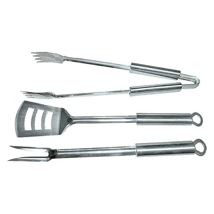 Grillstar Pribor za roštilj - 3-dij., Plemeniti čelik