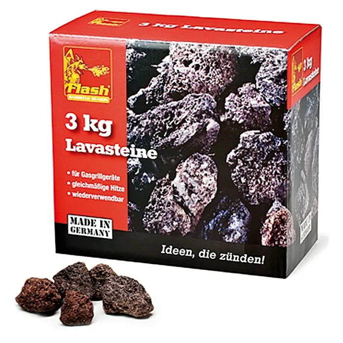 Flash Lavastein - 3 kg - Vorderansicht