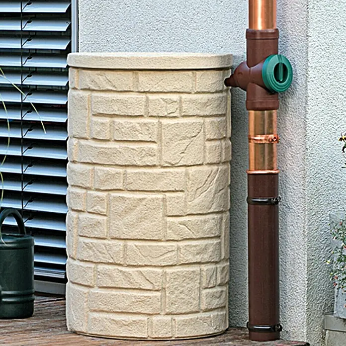Regentonne Arcado - 230 l, Sandsteinfarben