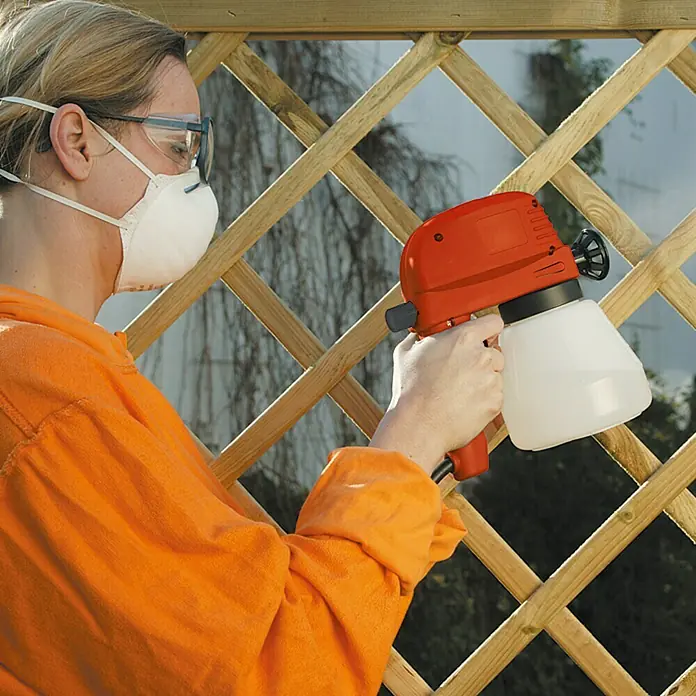 Lehnartz Elektrische Spritzpistole Easy-Sprayer PLUS - 45 W - Anwendungsbeispiel