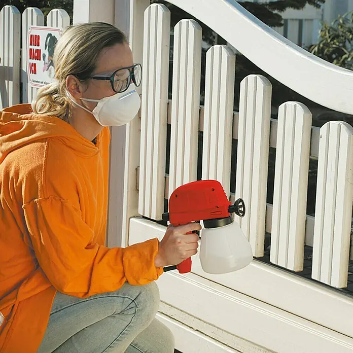 Lehnartz Elektrische Spritzpistole Easy-Sprayer PLUS - 45 W - Anwendungsbeispiel