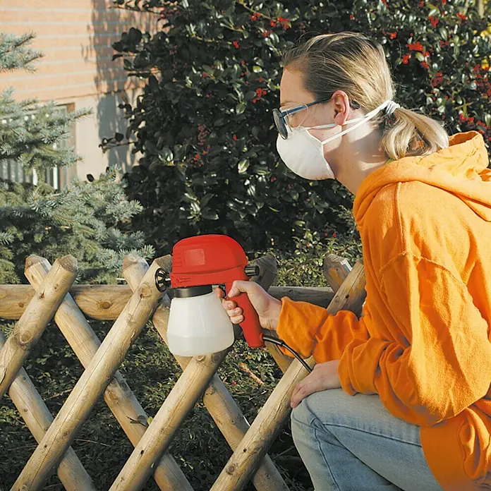 Lehnartz Elektrische Spritzpistole Easy-Sprayer PLUS - 45 W - Anwendungsbeispiel