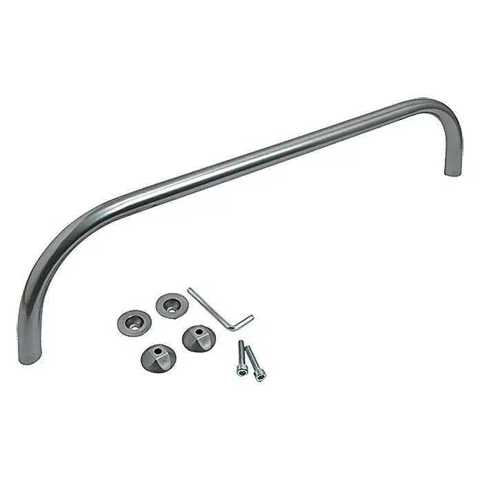 Badheizkörper-Handtuchstange - Breite: 50 cm, Chrom Effekt, Geeignet für: Badheizkörper Berlin/Kairo/Mannheim