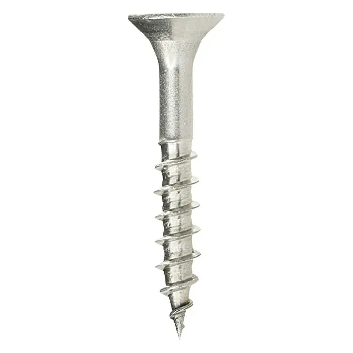 Profi Depot Vijak za ivericu A2 - Promjer: 4,5 mm, Duljina: 20 mm, Plemeniti čelik, TX za TORX pogone, Puni navoj, 200 kom - Pogled sprijeda