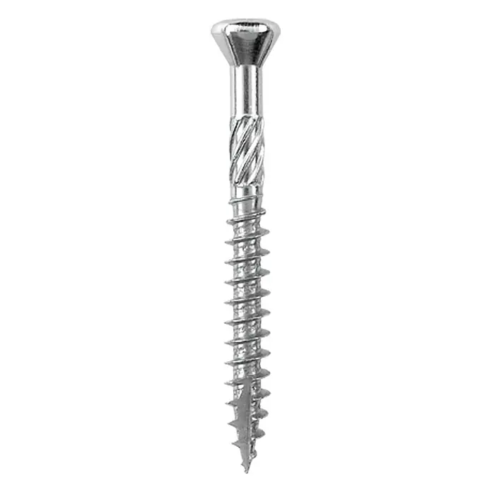 Profi Depot Vijci za H-ploče Turbo Drill - Promjer: 5 mm, Duljina: 50 mm, Plemeniti čelik, TX za TORX pogone, Upuštena glava, 100 kom