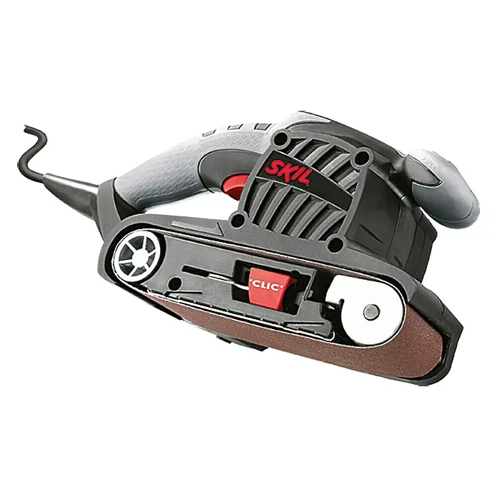 Skil Tračna brusilica 1210 AA - 650 W, Dimenzije brusne trake: 76 x 457 mm - Pogled odozdo