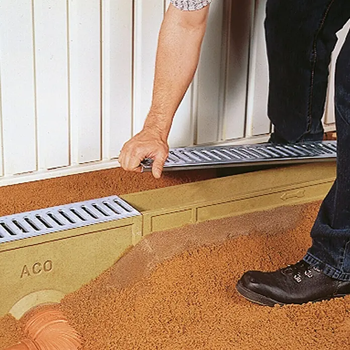 ACO Self Entwässerungsrinne Standardline - 100 x 11,8 x 9,7 cm