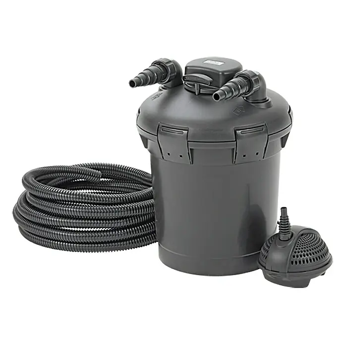 Pontec Set tlačna pumpa i filter PondoPress 10000 -  - Pogled s lijeve strane