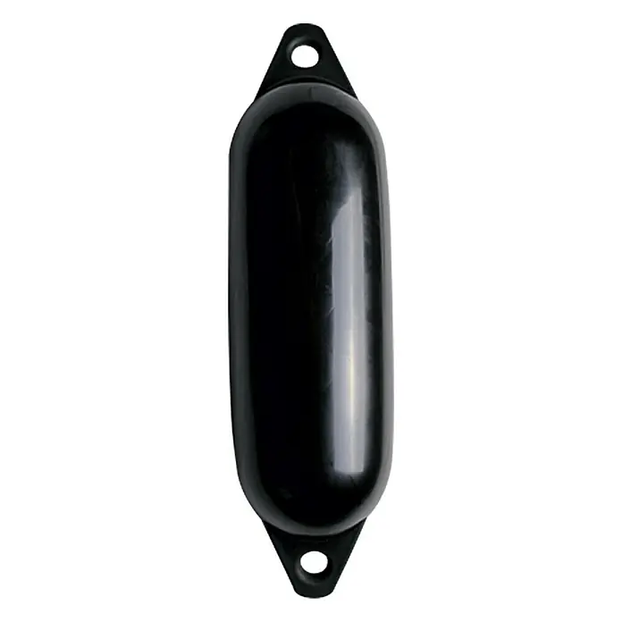 Stegfender Star 15 - Durchmesser: 12 cm, Länge: 45 cm, Schwarz - Vorderansicht