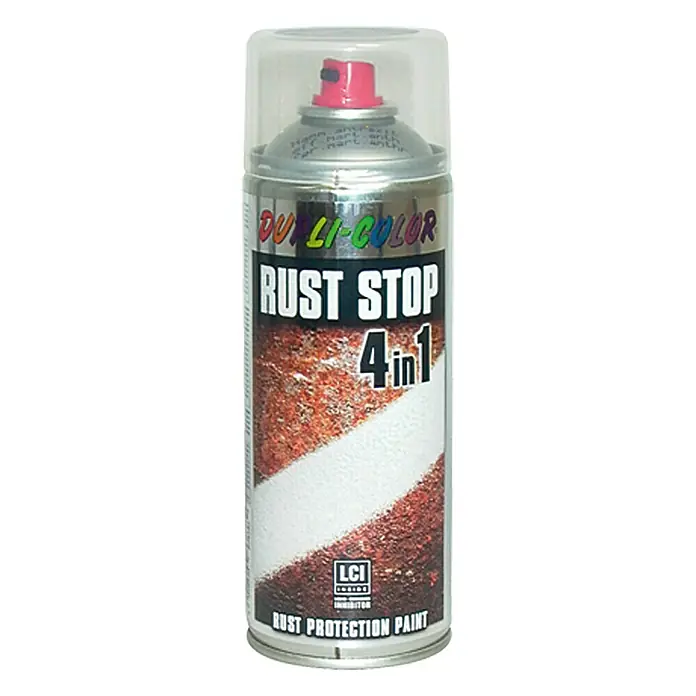 Dupli-Color Rostschutz-Spray 4in1 - Anthrazit, 400 ml, Hammerschlag, Seidenmatt - Vorderansicht