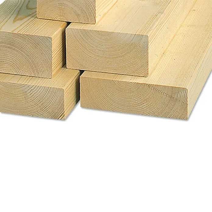 Konstruktionsvollholz NSi - Fichte/Tanne, Max. Zuschnittsmaß: 6 m, B x S: 12 x 12 cm, Gehobelt - Vorderansicht