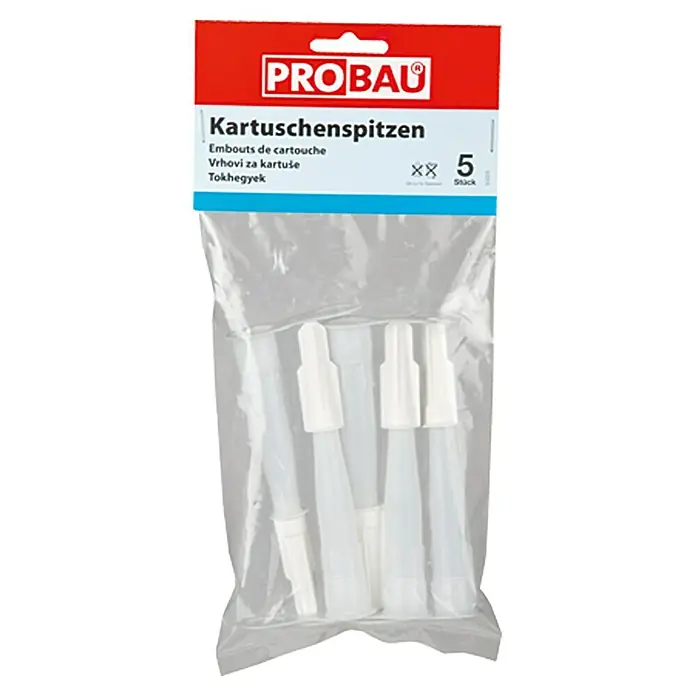 Probau Kartuschenspitzen - 5 Stk. - Vorderansicht