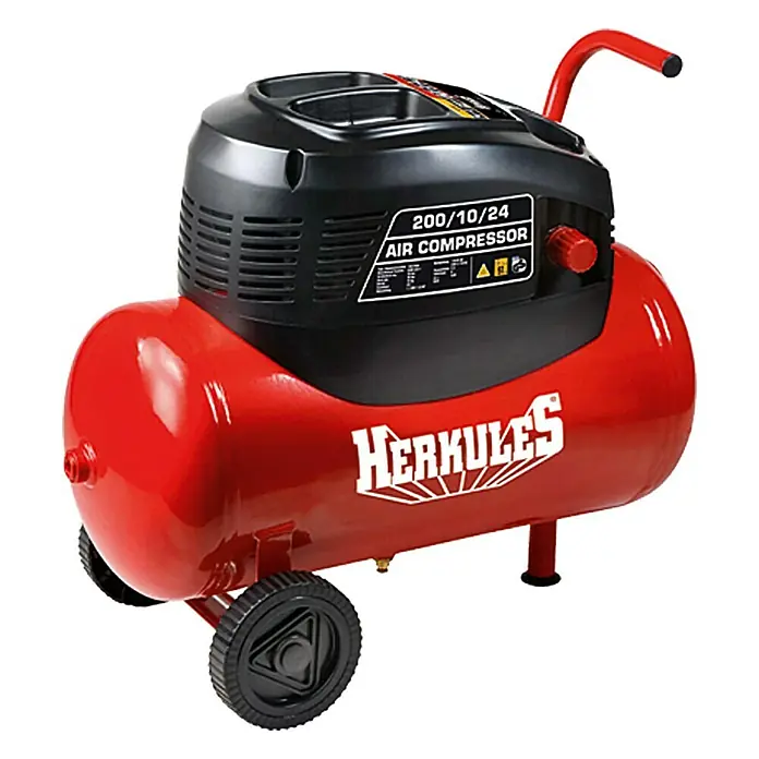Herkules Kompresor 200/10/24 - 1,1 kW, 10 bara, 24 l