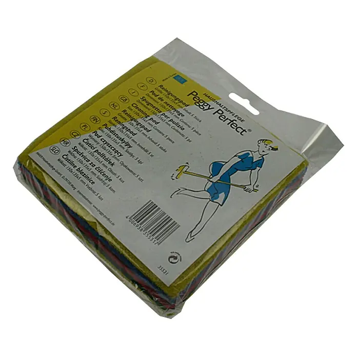 Reinigungspad - 10 x 15 cm, 5 Stk. - Linke Seitenansicht