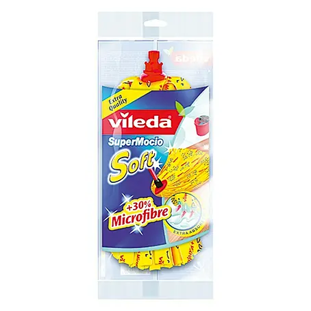 Vileda SuperMocio Wischmop-Ersatzkopf Soft
