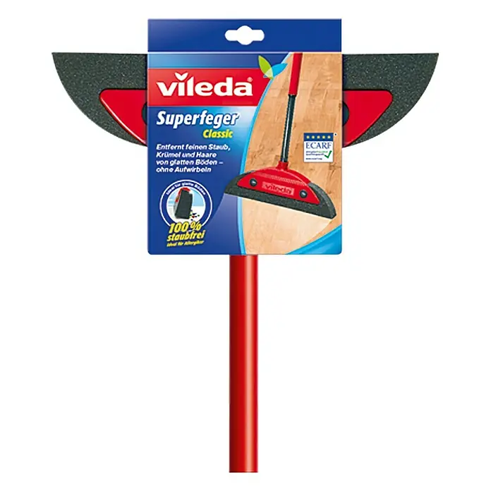 Vileda Superfeger Besen Classic - Material Borsten: Synthetik, Breite Besen: 35 cm