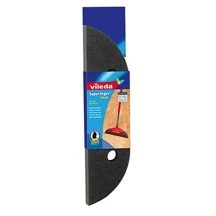 Vileda Superfeger Ersatzkopf Classic - Material Borsten: Synthetik, Breite Besen: 35 cm - Vorderansicht