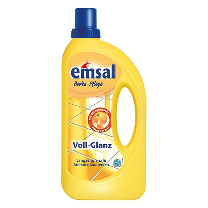 Emsal Boden-Pflege Voll-Glanz - 1 l, Flasche - Vorderansicht