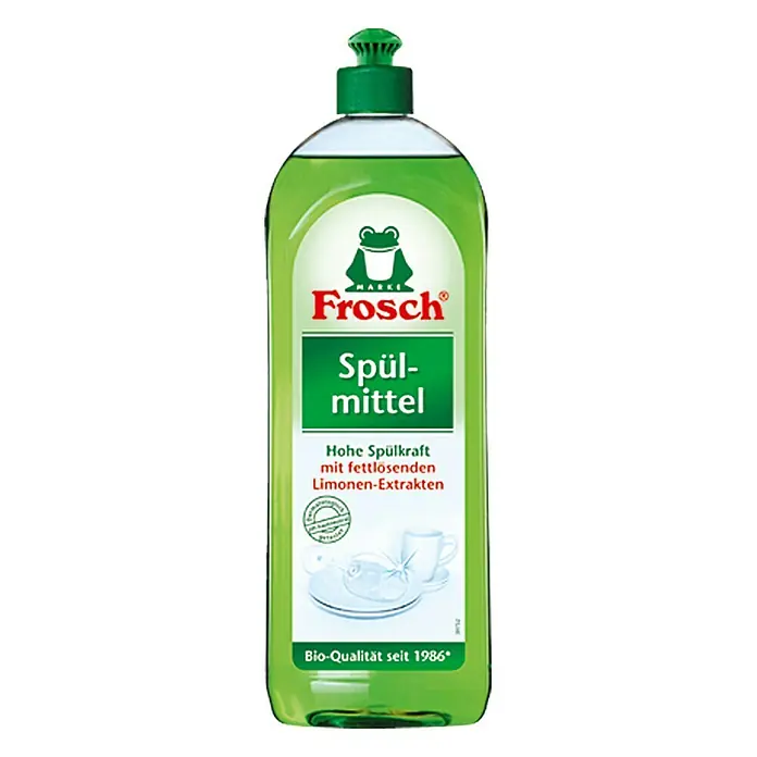 Frosch Spülmittel - 750 ml, Flasche - Vorderansicht
