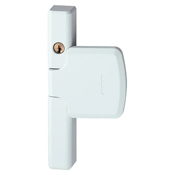 Abus Fenster-Zusatzschloss FTS 206 - Weiß, 0 - 25 mm