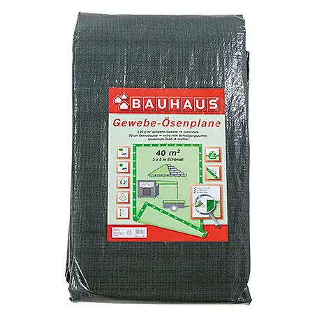 BAUHAUS  Gewebe-Ösenplane
